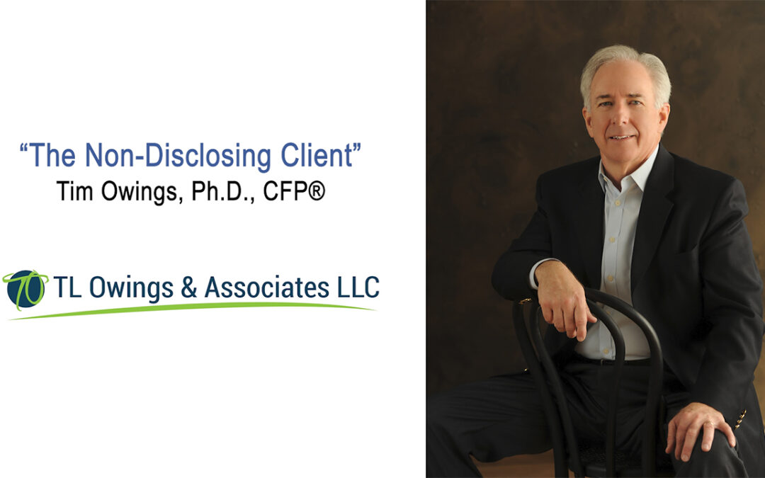 The Non-Disclosing Client